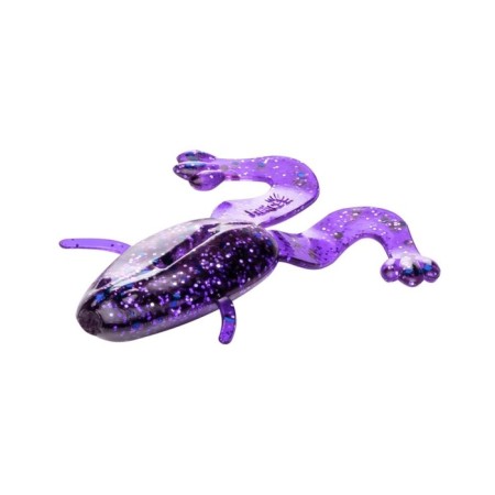 Frog Helios Crazy Frog Silver Sparkles & Fio, 6 cm, 10 pcs. (HS-22-036)