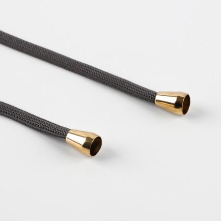 Tip for a cord, d = 4 mm, 13 × 10 mm, 100 pcs, gold color-3