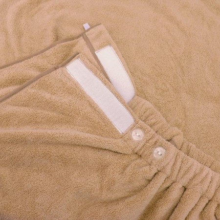 Kilt female, size 80x150 cm, beige color-2