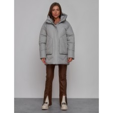 Winter jacket, size 56, light gray color