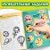 A reusable book with the tasks “Write and Style. We develop attention ”, 12 p.