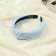 Leslie hair rim "2.5 cm, blue