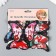 Magnet Plastic "Butterfly. Nightmare" set 12 pcs mix 10 cm