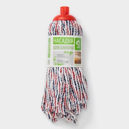 Nozzle for a mop rope share, microfiber, 200 g, color mix-2