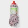 Nozzle for a mop rope share, microfiber, 200 g, color mix