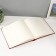 Photo album 29x32 cm. 50 sheets, "Classic" burgundy, claim. leather