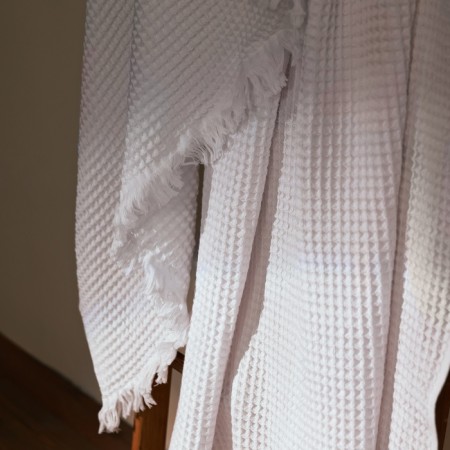 Waffle towel SL Home: BOHO "Blanc de Blanc" 100x180 cm, 100% cotton, 300 g/m2-1