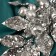 Decor "New Year's Grace" Vetochka Berry, 30x12 cm, silver