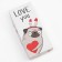 Набор женских носков KAFTAN "Love you“ 5 пар, размер 36-39 (23-25 см)
