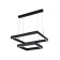 LED LED suspension with the control panel Ambrella Light, Original, Fa6633, LED, 108 W, 8100LUM, 3000-6400K, black color, white matte
