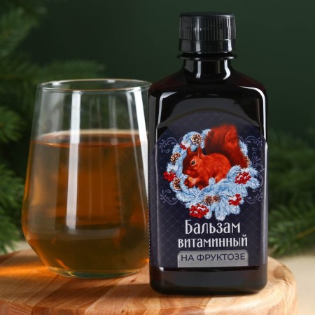 Balm on fructose "For you in the New Year", 250 ml.-2