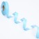 Polypropylene tape "Matte" for decor and gifts, blue, 2 cm x 50 m