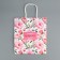 Package gift craft, packaging, “the most beautiful”, flowers, 22 x 25 x 12