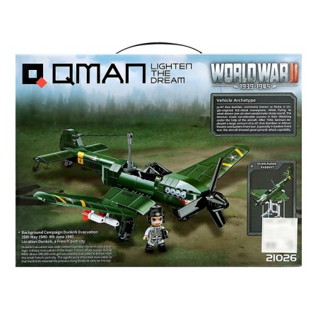 Designer Second World War "Assault Airplane", 424 details-3