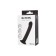 Anal phallimitator A-Toys Rocus, silicone, black color, 15 cm