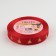 Kapron tape with embossing "Christmas tree", 15 mm × 23 ± 1 m, red/gold color
