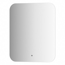 Зеркало с DEFESTO LED-подсветкой 19 Вт, 50x60 см, ИК - выключатель, тёплый белый свет