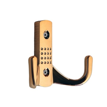 Furniture hook Cappio Bobolink, two -rod, gold