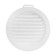 Ventilation grate Zein, d = 125 mm, round, with a grid, with a flange, inexhaustible