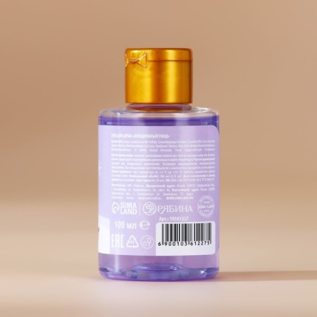 Shower gel, 100 ml, aroma of fruit lemonade, Ural Lab-2