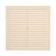 Ventilation grate "Space" L194sk, 194x194 mm, with a grid, ineffective, ivory