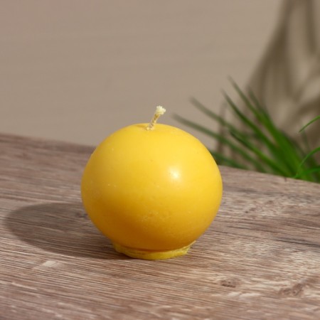 Candle "ball" 5x5x7.5 cm, soy wax, mix-2