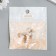 Decor for creativity Glass "Cub-Cristal" transparent holography set 5 pcs 0.8x0.8 cm