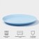 Dessert plate Luminarc Diwali Light Blue, D = 19 cm, glass -ceramic, blue