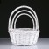 A set of baskets, 3 pcs, 30 × 14/40 cm, 26 × 12/34 cm, 20 × 10/31 cm, willow