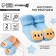 Set of socks - rattles "Dogs", 2 pcs, crumb me