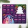 Magnes-calendar with a “family warmth and comfort” block, 15 x 12 cm