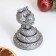 Figure "Snake-housewife" 8.5x7x7cm, silver