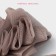 Body washcloth massage shares "Aphrodite", 70 × 7.5 cm, mokko color