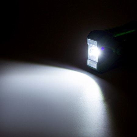 Camping battery flashlight, 5+3 watts, 10,000 mAh, FM, dynamo charging, solar battery-4