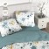 Bed linen euro, size 215x240 cm, 200x220 cm, 70x70 cm - 2 pcs