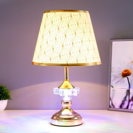 Lauren table lamp E27 40W gold 24x24x42 cm Risalux-1