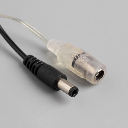 Garland "thread" 20 m dew, IP20, black thread, 200 LED, glow warm white, 12 V-4