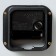 Wall watches, series: loft, smooth move, 35 x 35 cm