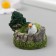 Figure for Florarium Polystone "Swimming Duck" 5x5x4 cm