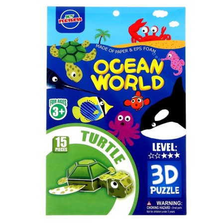 Set for creativity Sostea 3D figures "Turtle"-1