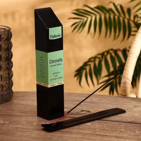 Incense "Tulasi" 40 fragrances with Citronella stand