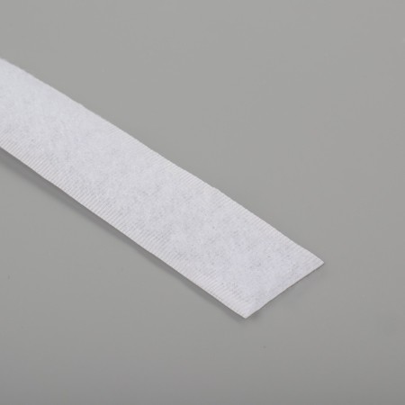 Velcro "loop", 20 mm × 25 ± 1 m, white color-2