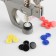 Set for installing plastic buttons: buttons, d = 12 mm, 50 pcs, forceps, awl, screwdriver, in the organizer