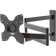 ARM Media LCD-900 TV, up to 18 kg, 22-55 ", wall-mounted, rotation and slope, black