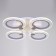 Luer with PDU 1892/4 LED 70W Dimmer white 39.5x39.5x8 cm Bayerlux