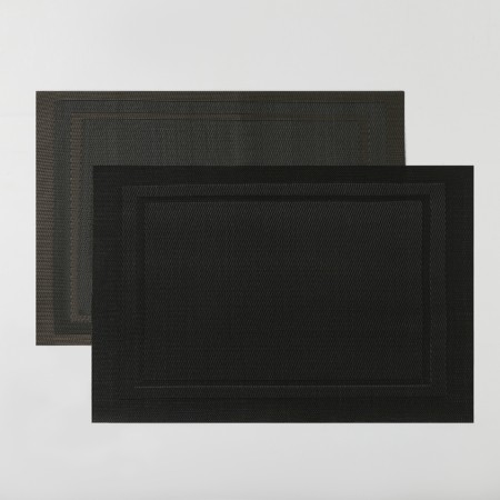 Serving napkin on the table "Window", 45 × 30 cm, dark brown color-3