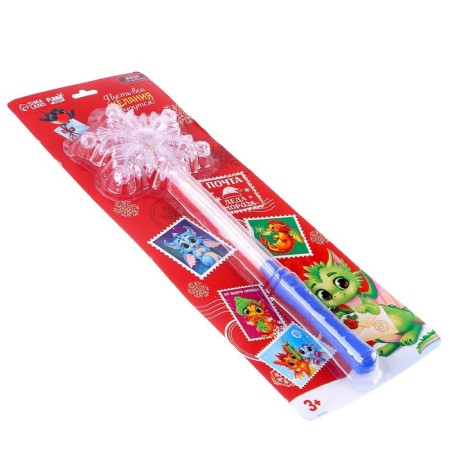 Light wand "Snowflake", Dragon, Mix color-2