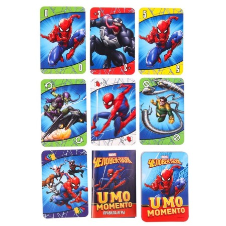 Board game "Umo Momento. Spider-Man", Marvel-3