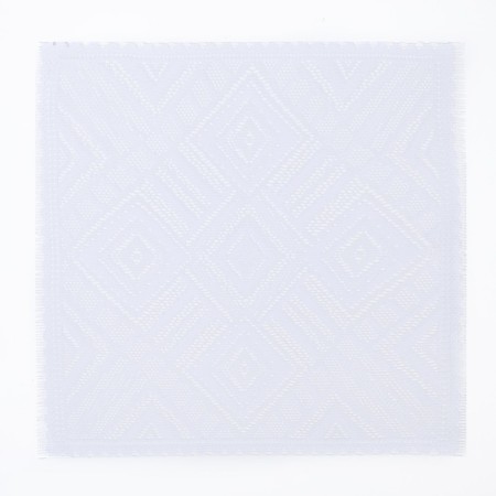 Kitchen napkin, 27x27 cm, white color, PE-1