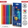 Pencils 12 colors Erichkrause Jolly Friends hexagonal, plastic with euro suspension